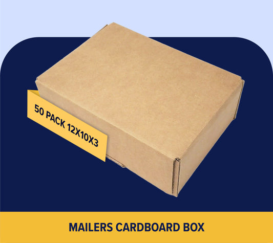 12x10x3 SHIPPING BOXES (50 count)