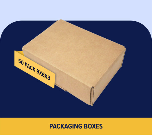 9x6x3 SHIPPING BOXES (50 count)